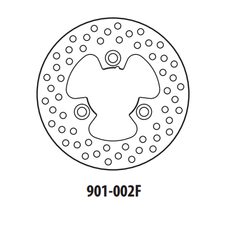 BRZDOVÝ KOTÚČ GOLDFREN 901-002F PREDNÉ 170 MM