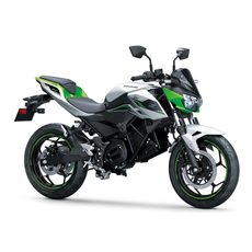 NOVÁ KAWASAKI Z E-1 METALLIC BRIGHT SILVER / METALLIC MATTE LIME GREEN 2024