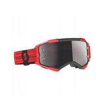 OKULIARE SCOTT FURY DARK RED, ZRKADLOVÉ PLEXI ( SILVER )