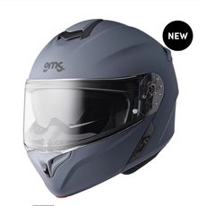 APERIO VÝKLOPNÁ PRILBA GMS MATNÁ SIVÁ