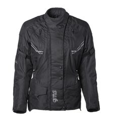 TAYLOR GMS PÁNSKA TEXTILNÁ BUNDA ČIERNA