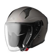 JET VECTUS OTVORENÁ PRILBA GMS MATNÁ TITÁNOVÁ