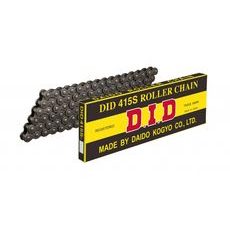 REŤAZOVÁ SADA D.I.D CHAIN - STRIEBORNÝ CHAIN 415 D, NON-SEALED, CHK FRONT SPROCKET JMT, CHK REAR SPROCKET JMT PRE KTM SX 50 / MINI 2010-2013