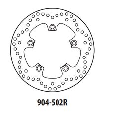 BRZDOVÝ KOTÚČ GOLDFREN 904-502R ZADNÁ 250 MM