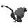 Radial brake master cylinder ACCOSSATO PK040 19 x 19 with integrated fluid reservoir and red folding lever (nut+lever)