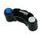 Plug & Play Racing button panel ACCOSSATO PS013 CNC machined aluminium with 2 buttons, left