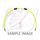 Hadica zadnej brzdy Venhill POWERHOSEPLUS TRI-9003RS-YE (1 hadica v sade) žlté hadice, nerezové kokncovky
