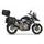 Set of SHAD TERRA TR40 adventure saddlebags and SHAD TERRA aluminium top case TR55 PURE BLACK, including mounting kit SHAD ZONTES T310 ADVENTURE/T2-310 ADVENTURE