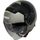 Otvorená helma JET AXXIS RAVEN SV ABS cypher šedá matná L
