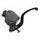 Radial clutch master cylinder ACCOSSATO PK026 16 x 16 with integrated fluid reservoir and green fixed lever (nut+lever)