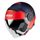 Otvorená helma JET AXXIS RAVEN SV ABS sypher červená matná XXL