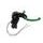Ready to brake master cylinder ACCOSSATO CY109 PRS 17x17-18-19 with silver folding lever (nut + lever)