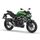 Kawasaki Z125 Candy Lime Green / Metallic Spark Black (GN1)2026