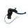 Ready to brake master cylinder ACCOSSATO CY115 PRS 15x17-18-19 with silver folding lever (nut + lever)