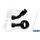 Banjo Venhill POWERHOSEPLUS 3/60087/BLACK 45° čierna