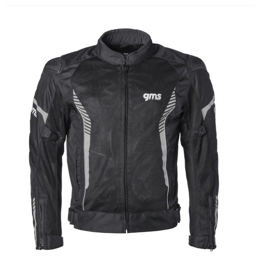 SAMU MESH TEXTILNÁ PÁNSKA LETNÁ BUNDA GMS ČIERNA