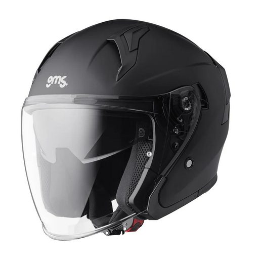 JET VECTUS OTVORENÁ PRILBA GMS MATNÁ ČIERNA