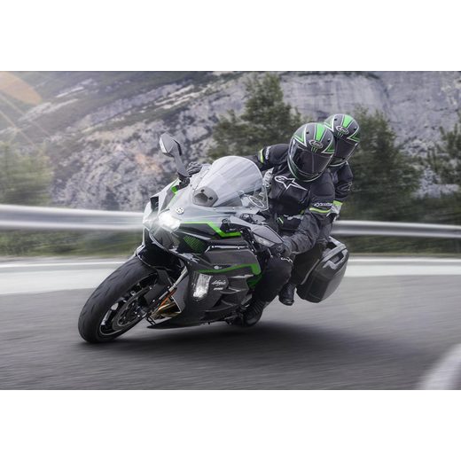 KAWASAKI NINJA H2 SX SE METALLIC CARBON GRAY / METALLIC DIABLO BLACK (GY1) 2026