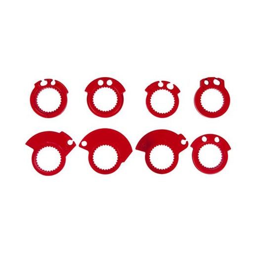 RTECH R20 RUKOVÄTE LOCK-ON HALF WAFFLE S RÝCHLOPALOM MODRÉ