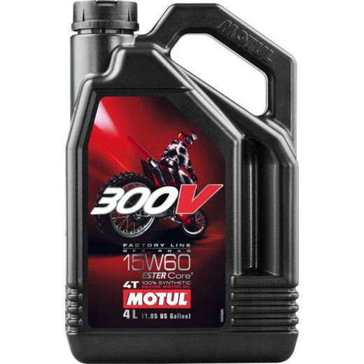 MOTOROVÝ OLEJ MOTUL 300 V OFF ROAD 15W-60 4T 4L