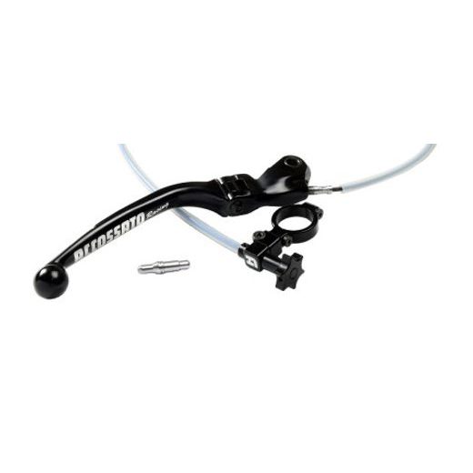 BRAKE LEVER ACCOSSATO LV007 IN ALUMINIUM FOR BREMBO RCS 19X18 MASTER CYLINDERS ČIERNA