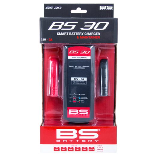 NABÍJAČKA AKUMULÁTOROV BS-BATTERY SMART BS30 (VHODNÉ AJ PRE LÍTIUM) 12V 3A