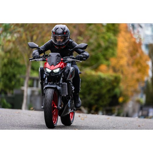 KAWASAKI Z500 SE CANDY PERSIMMON RED / METALLIC FLAT SPARK BLACK / METALLIC MATTE GRAPHENESTEEL GRAY 2025