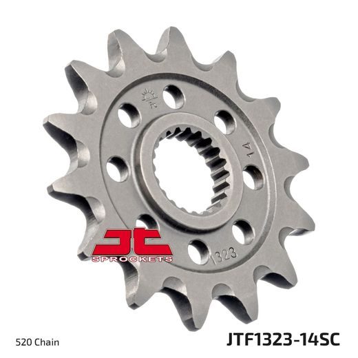 REŤAZOVÁ SADA EK - STRIEBORNÝ CHAIN 520 DEX, X-RING (X, NX, QX, XS), CHK FRONT SPROCKET JT, CHK REAR SPROCKET JT PRE HONDA CRF 250 X 2004-2017