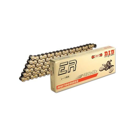 REŤAZOVÁ SADA D.I.D CHAIN - ZLATÝ CHAIN 420 NZ, NON-SEALED, CHK FRONT SPROCKET JT, CHK REAR SPROCKET SUPERSPROX PRE YAMAHA TT-R 110 E 2008-2025
