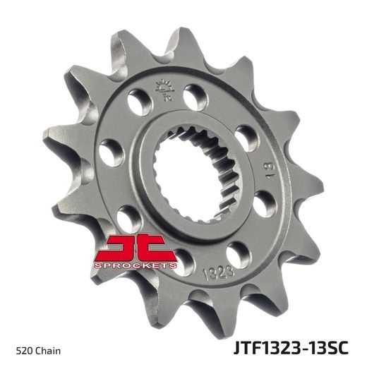 REŤAZOVÁ SADA EK - STRIEBORNÝ CHAIN 520 SRO, O-KRÚŽOK, CHK FRONT SPROCKET JT, CHK REAR SPROCKET JT PRE HONDA CRF 250 R 2011-2017