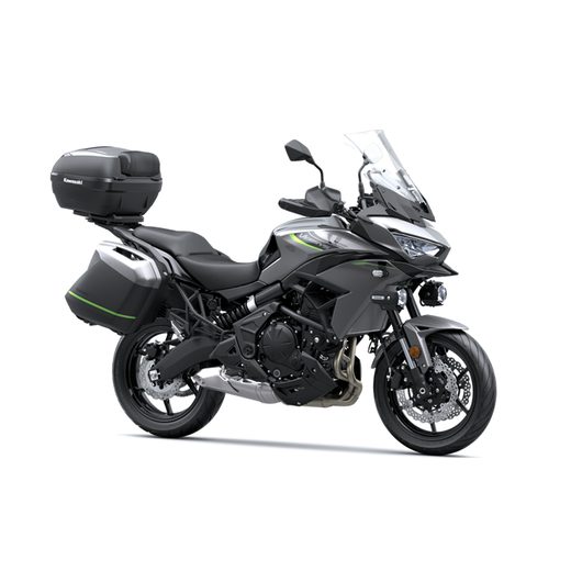 KAWASAKI VERSYS 650 METALLIC GRAPHITE GRAY / METALLIC SPARK BLACK (GY1) 2026 V GRAND TOURER VÝBAVE