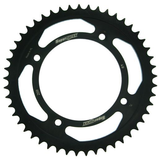 REŤAZOVÁ SADA D.I.D CHAIN - STRIEBORNÝ CHAIN 420 D, NON-SEALED, CHK FRONT SPROCKET JT, CHK REAR SPROCKET SUPERSPROX PRE HONDA CR 80 R / RB 1986