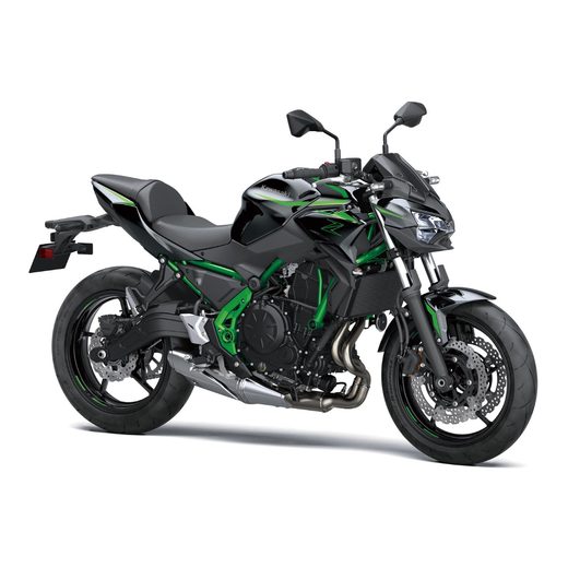 KAWASAKI Z650 METALLIC SPARK BLACK / GREEN 2025