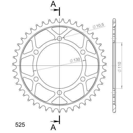 REŤAZOVÁ SADA D.I.D CHAIN - ZLATÝ CHAIN 525 VX, X-RING (X, NX, QX, XS), CHK FRONT SPROCKET JT CHK RUBBER CUSHIONED, CHK REAR SPROCKET SUPERSPROX PRE SUZUKI GSX-S 750 2017