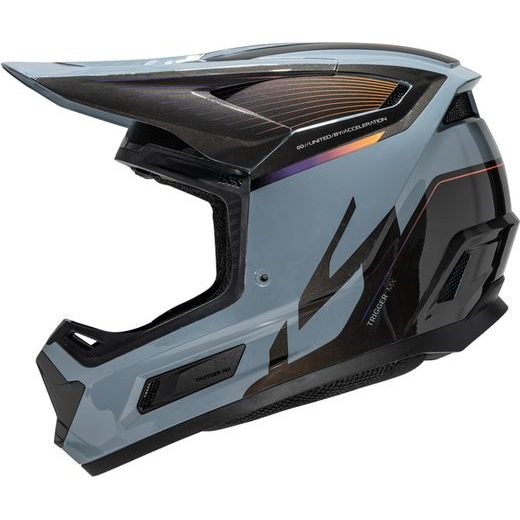 TRIGGER MX 1.0 MOTOCROSSOVÁ PRILBA IXS SIVO-ČIERNA