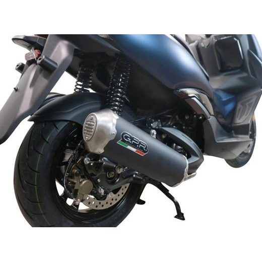 VÝFUK KOMPLETNÝ GPR EVO4 ROAD Z.6.CAT.EVO4.IO BRUSHED STAINLESS STEEL INCLUDING REMOVABLE DB KILLER AND CATALYST