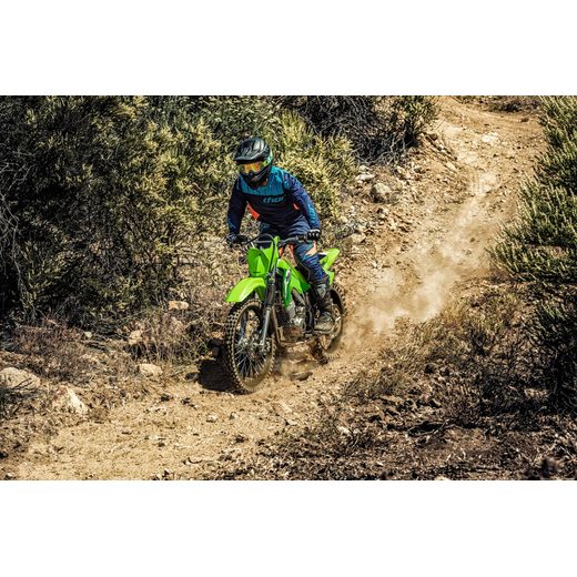 KAWASAKI KLX140R F LIME GREEN 2027