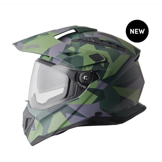 ADVENTUS CAMO INTEGRÁLNA PRILBA GMS MATNÁ ZELENO-ČIERNA