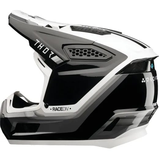 DEFY MOTOCROSSOVÁ PRILBA THOR ČIERNO-BIELA