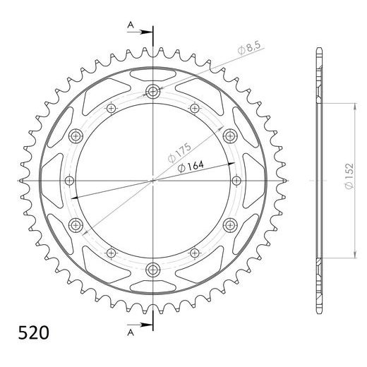 REŤAZOVÁ SADA D.I.D CHAIN - ZLATÝ CHAIN 520 VX, X-RING (X, NX, QX, XS), CHK FRONT SPROCKET SUPERSPROX, CHK REAR SPROCKET SUPERSPROX PRE YAMAHA TT 600 1983-1992