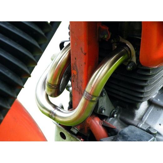 DECAT PIPE GPR CO.H.154.DEC BRUSHED STAINLESS STEEL