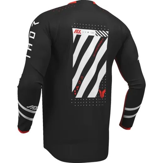 LAUNCHMODE RACEWEAR PÁNSKY MOTOCROSSOVÝ DRES THOR ČIERNO-ČERVENÝ