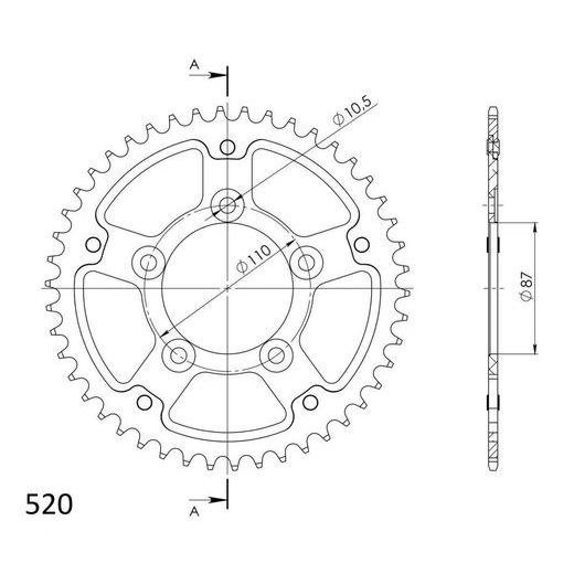 REŤAZOVÁ SADA D.I.D CHAIN - ZLATÝ CHAIN 520 ZVM-X, X-RING (X, NX, QX, XS), CHK FRONT SPROCKET JT CHK RUBBER CUSHIONED, CHK REAR SPROCKET SUPERSPROX STEALTH PRE SUZUKI GW 250 INAZUMA 2012-2017