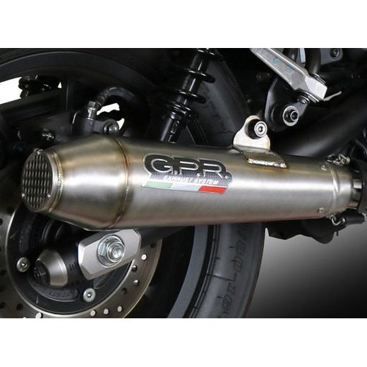 VÝFUK KOMPLETNÝ GPR ULTRACONE E5.CO.K.172.1.CAT.ULTRA BRUSHED STAINLESS STEEL INCLUDING REMOVABLE DB KILLER AND CATALYST