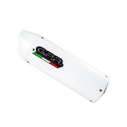 KONCOVKA VÝFUKU SLIP-ON GPR ALBUS CAN.1.CAT.ALB WHITE GLOSSY