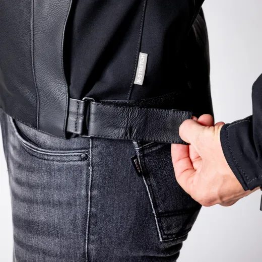 ACE.1 PÁNSKA KOŽENÁ BUNDA IXS ČIERNA