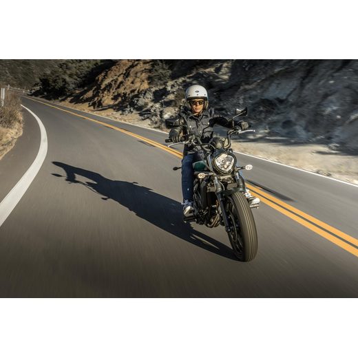 KAWASAKI VULCAN S METALLIC CARBON GRAY / METALLIC BLUISH GREEN 2027