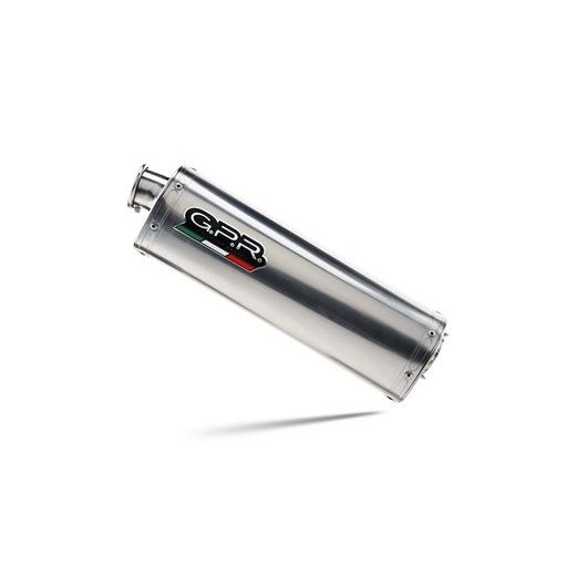 KONCOVKA VÝFUKU SLIP-ON GPR TRIOVAL T.4.TRI LEŠTENÁ NEREZOVÁ OCEĽ PRE TRIUMPH DAYTONA 955I 1999-2001, TRIUMPH T595 DAYTONA 955 1999-2001