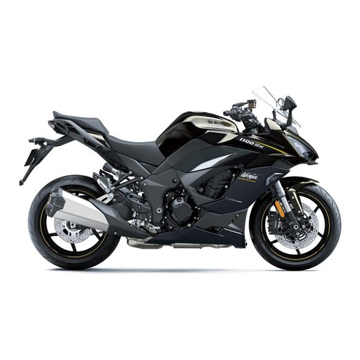 KAWASAKI NINJA 1100 SX METALLIC BRILLIANT GOLDEN BLACK / METALLIC CARBON GRAY (BK1) 2026