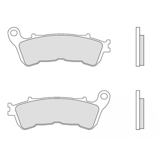 BRZDOVÉ OBLOŽENIE BREMBO 07063 CC SCOOTER